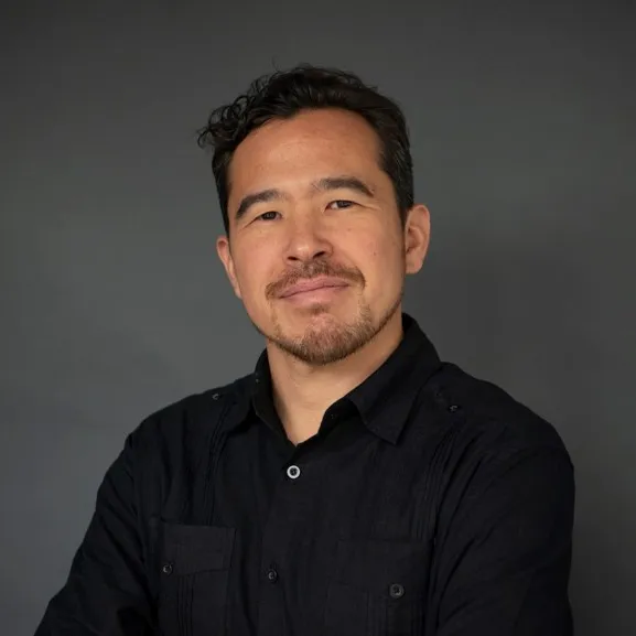 R&D Group member and playwright of BLACKANESE, Andrew Saito.